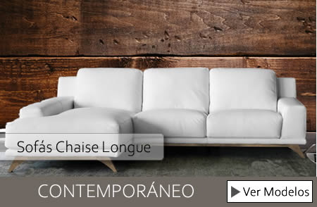 Sofás chaise longue